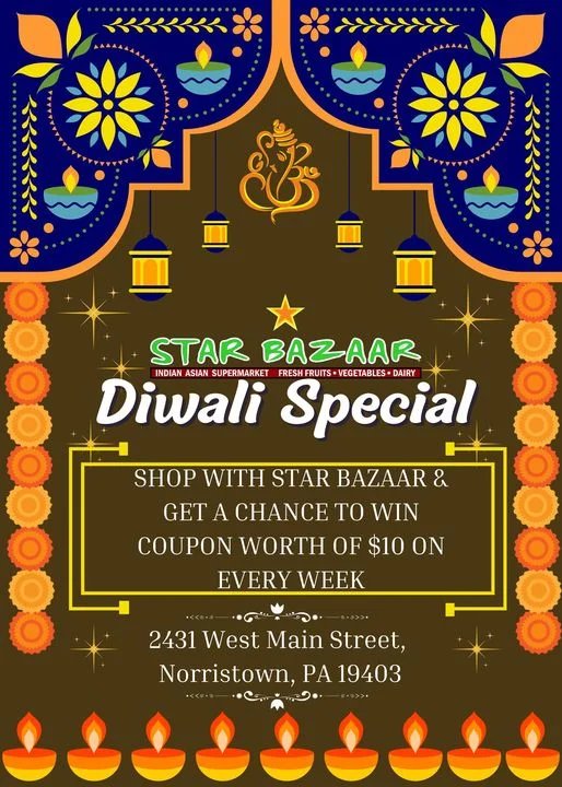 Diwali Special - Star Bazaar Norristown, PA